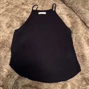 Black halter cami